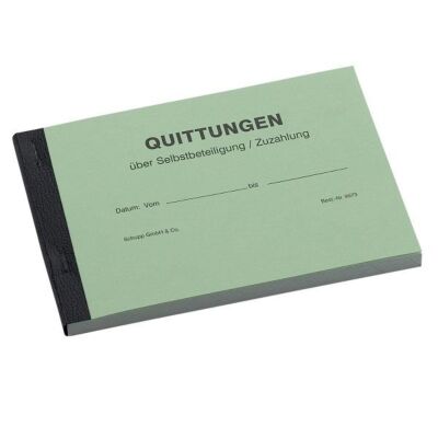 Quittungsblock 50 Durchschreibsätze