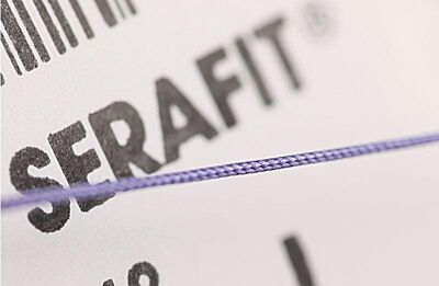 SERAFIT DSS-18 Nahtmaterial 3/0 2 45 cm ungefärbt 36 Stück Faden für die Wundversorgung