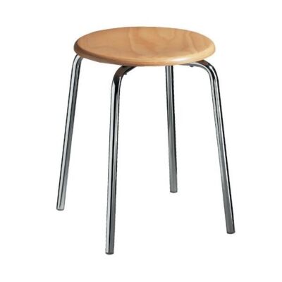 Gymnastikhocker mit Holzsitz Ø 35 cm Hocker