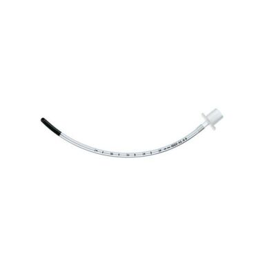 Safetyclear Trachealtubus ohne Cuff mit Spitze 9,5 mm Einmaltubus Magill