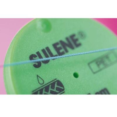SULENE Nahtmaterial unbenadelt grün Fäden für die Wundversorgung von Serag-Wiessner