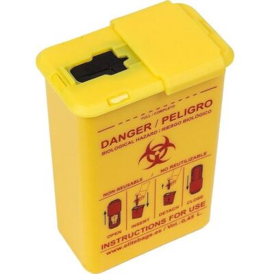CONBIO XL Abwurfbehälter gelb
