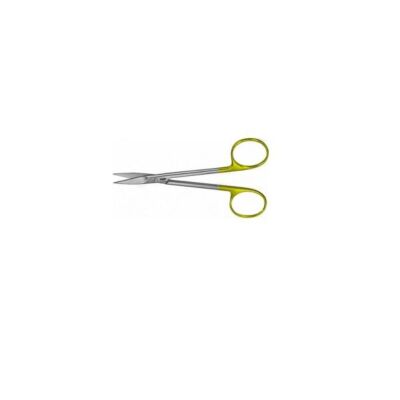 Zahnfleischschere nach Durotip spitz spitz gebogen 120 mm