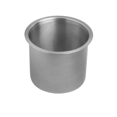 Abwurfring Serie Sigma Edelstahl gebürstet Ø150mm Tiefe150mm