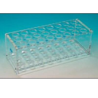 Reagenzglasgestell Plexiglas ohne Stäbe Reagenzglasständer