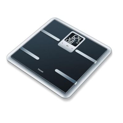 Glas-Diagnosewaage BG 40 schwarz bis 150 kg