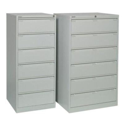 Karteischrank 6 Schübe DIN A5 Stahlschränke in verschiedenen Farben