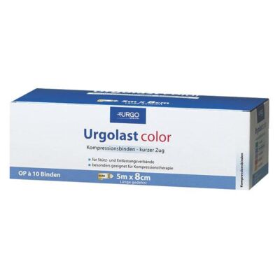 Urgolast color Kompressionsbinde blau