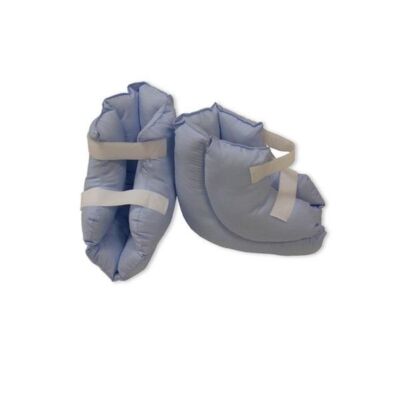 Fersenschoner Pharma Fiber hellblau silikonbeschichtet 1Paar