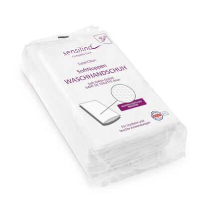 sensilind® SoftNoppen Waschhandschuh 50 Stück