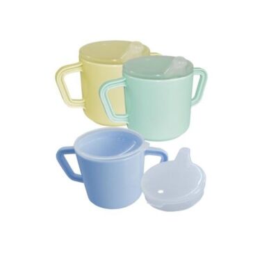 Trinkbecher-Set 2 Henkel 2 Aufsätze