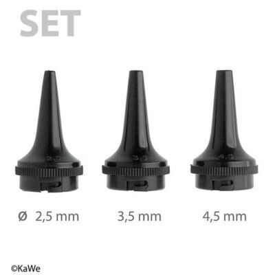Mehrweg-Ohrtrichter Ø 2,5/3,5/4,5 mm