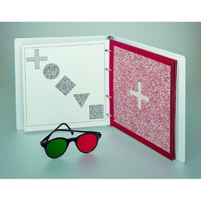 Stereotest TNO inklusive Brille