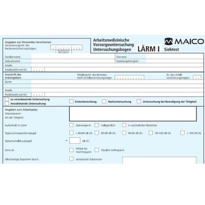 Untersuchungsblock Lärm