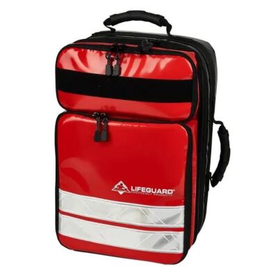 Lifebox Soft Backpack Junior leer schwarz rot Notfallrucksack