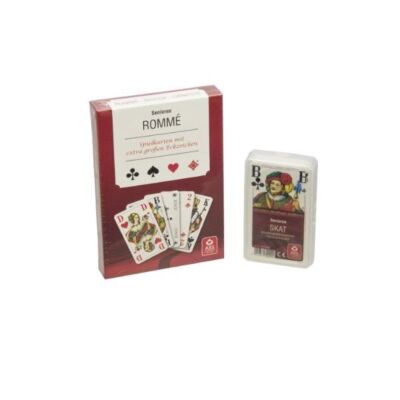 Spielkarten mit extra großen Zahlen