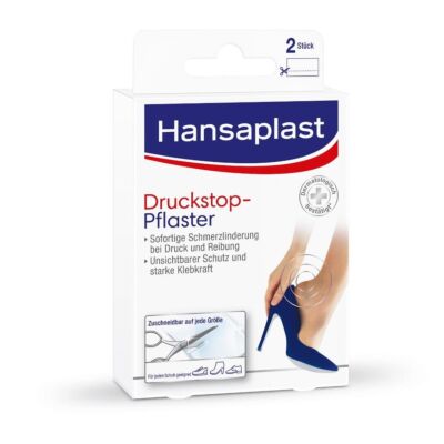 Hansaplast Druckstop-Pflaster 2 Stück Blasen-Schutzpflaster