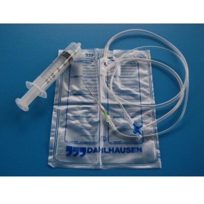 Pleurapunktionsbesteck, Komplettset