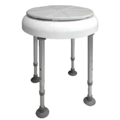 Duschhocker DELPHI mit Drehsitz höhenverstellbar