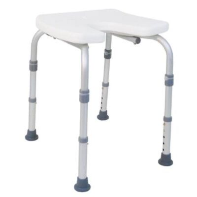 Duschstuhl DH 135 mit Ausschnitt ohne Lehne