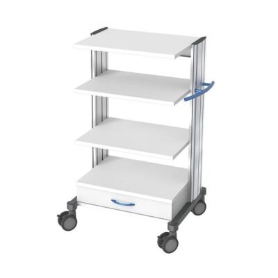 swingo-clinic 60 Gerätewagen Metall Der profilstarke und robuste Gerätewagen