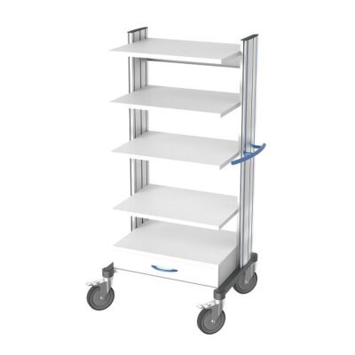 swingo-clinic 60 Endoskopiewagen Metall Der profilstarke und robuste Gerätewagen