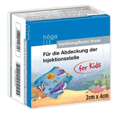 Injektionspflaster Ocean for Kids mit Tiermotiven