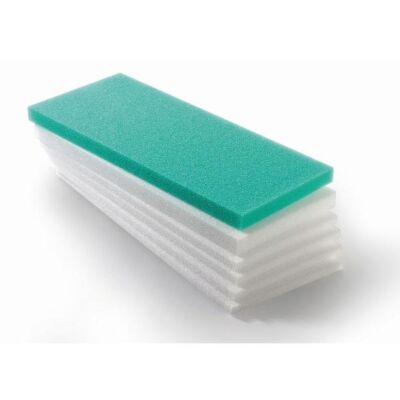 Ligasano Diabetes Plantarverband unsteril weiß/grün 1 Set