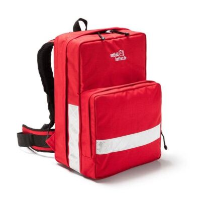 EuroStar Reha Notfallrucksack leer Viel Platz für Ersthelfer-Equipment