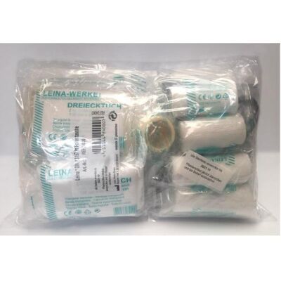 Verbandmittelsortiment mit Füllung nach DIN 13157 Notfallbedarf von notfallkoffer.de