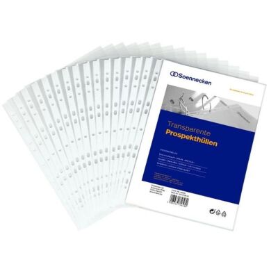 Prospekthüllen DIN A4 Klarsichtfolien in verschiedenen Varianten