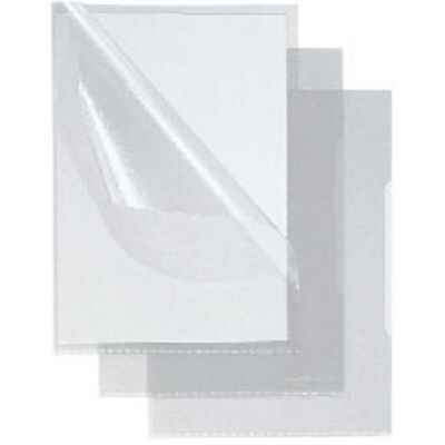 Sichthüllen DIN A5 genarbt 0,11 mm 100 Stück Prospekthüllen von Soennecken