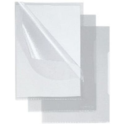 Sichthüllen DIN A5 genarbt 0,12 mm 100 Stück Prospekthüllen von Soennecken