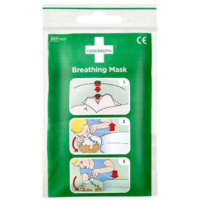 Beatmungsmasken 40 Stück Beatmungs-Masken mit Rückschlagventil