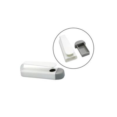 Tablettenausdrücker 2-teilig weiß/grau