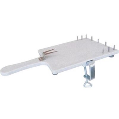 Küchenbrett mit Haltegabel 23 x 18 cm