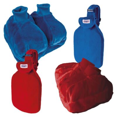 Körper- und Fußwärmer mit Wärmflasche Hände und Füße warmhalten