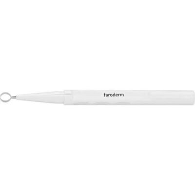 Curetten Faroderm steriles Einmalinstrument mit Schutzkappe
