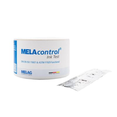 MELAcontrol Ink Test Dichtetest für Siegelnähte 30 Beutel