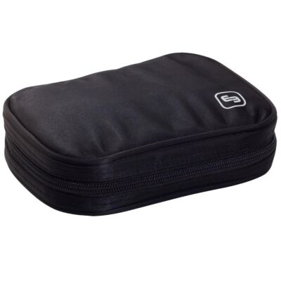 PHIAL Ampullarium schwarz leer thermoisoliertes Ampullarium von Elite-Bags für 49 Ampullen