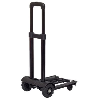 CARRY´S Trolley schwarz Faltbarer Trolley mit Teleskopgriff von Elite-Bags