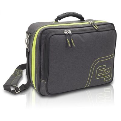 URB&GO Pflegetasche grau leer Pflegetasche mit Modultaschen und Ampullarium von Elite-Bags