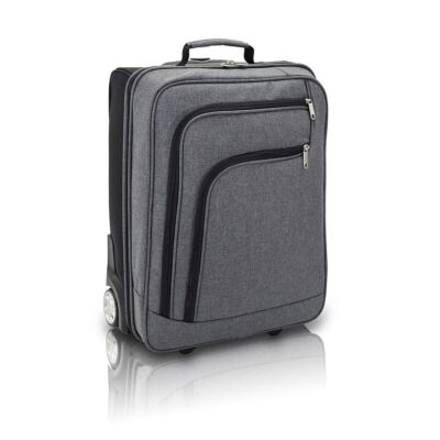 HOVI  Pflege-Trolley leer grau Pflegetrolley mit Modultasche und Ampullarium von Elite-Bags