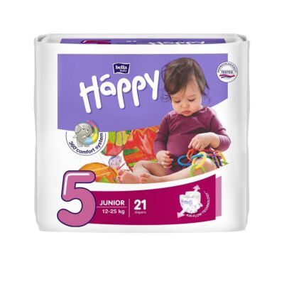 Junior Babywindeln Größe 5 21 Stück Für Kinder mit einem Körpergewicht von 12 - 25 kg
