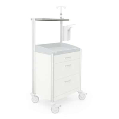 Ablagekonsole für keo grauweiß