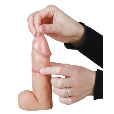 Kondom-Übungsmodell helle Hautfarbe