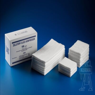 Zellstoff-Vlieskompressen