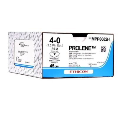 Prolene PS2/ 4 - 0/ 45 cm blau monofil 36 Stück