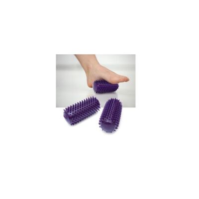 Spiky Body Roll Massagerolle lila