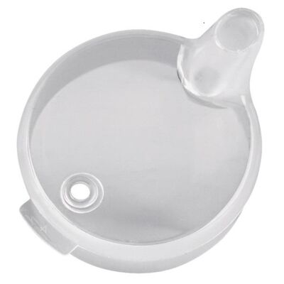 Schnabelbecher  Deckel mit Öffnung oval 8x4 mm